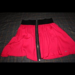 Victoria’s Secret Pink Zip-Up Skater Skirt